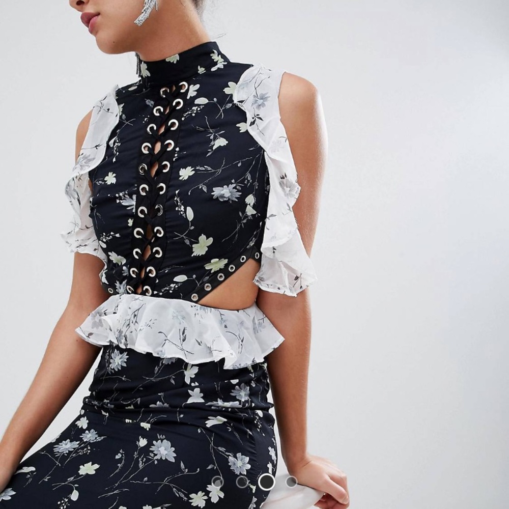 Glamorous Floral Maxi Dress